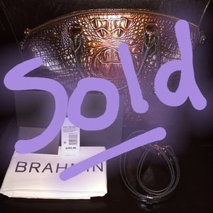 Brahmin Large Black Pearl Ombre Melbourne Duxbury